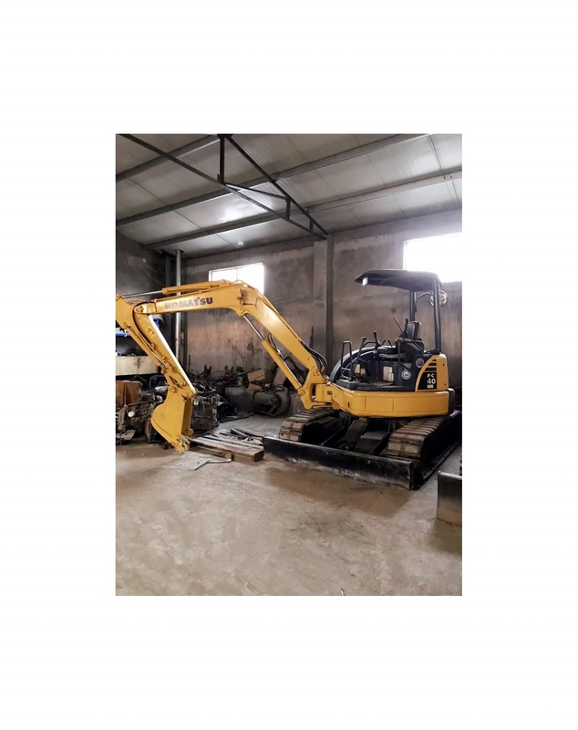 Lavoratori a bassa durata di lavoro utilizzati Komatsu PC40 escavatore per la costruzione scavatore 4 tonnellate macchine