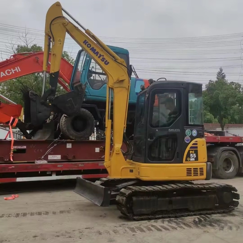 Minore orario di lavoro Originale Giappone Komatsu PC55 Escavatore per macchinari da costruzione Miglior