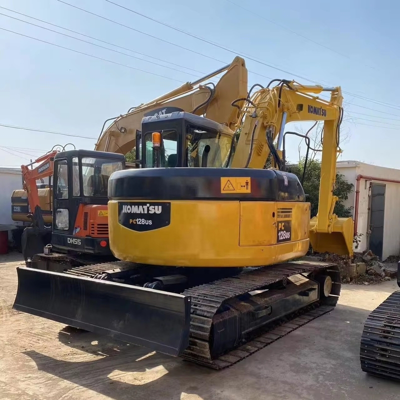 12000 KG Komatsu PC128 Escavatore idraulico usato per lavori pesanti