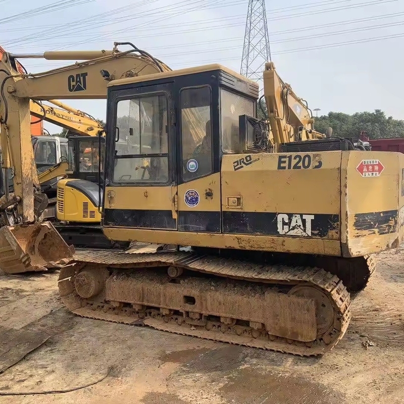 Bassa durata di lavoro CAT E120B Escavatore a striscia usato Escavatore in buone condizioni in magazzino
