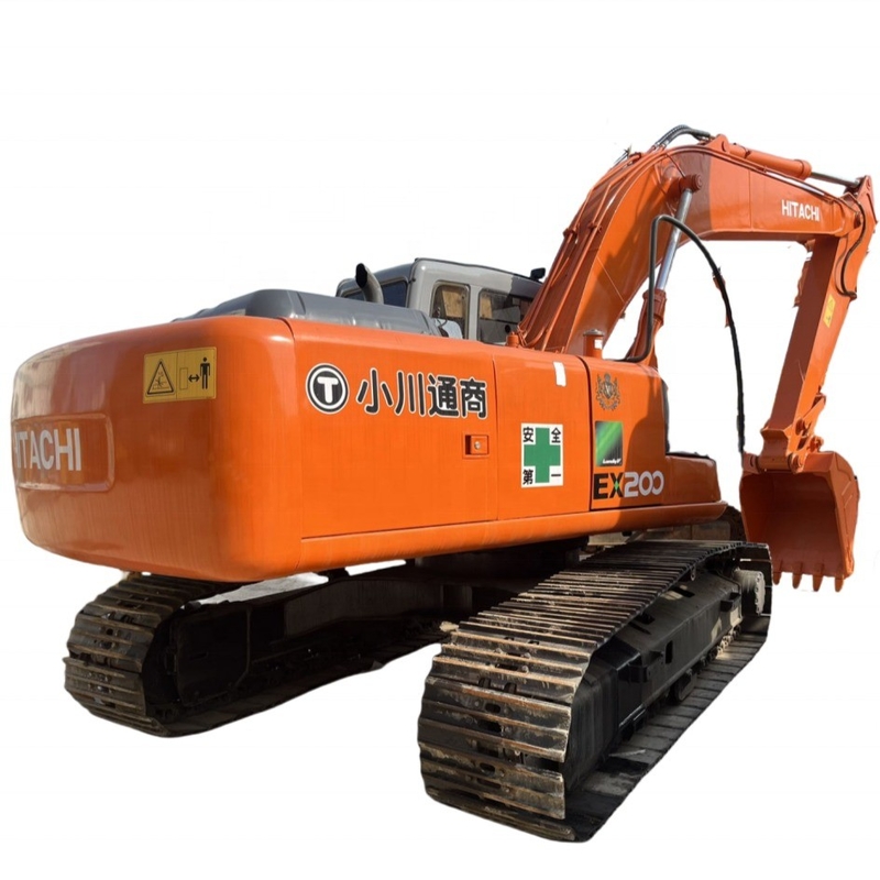 Escavatore usato HITACHI EX200 Zaxis 120-6 con motore ISUZU e valvola idraulica Vickers