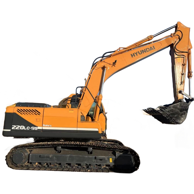 Hyundai 220LC-9S Crawler Excavator e buone condizioni per i vostri progetti in magazzino