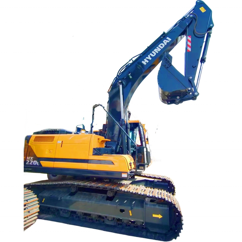 Originale Corea Hyundai HX220L Usato Scavatore Crawler Scavatore con e in Buone Condizioni
