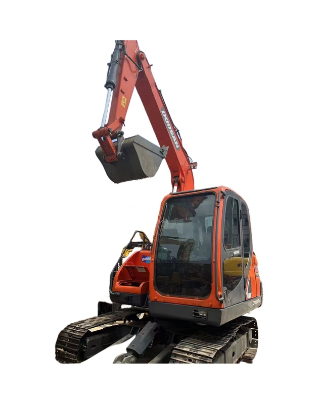 Vernice originale DOOSAN DX80-9C Escavatore idraulico a ruote in magazzino a per la costruzione