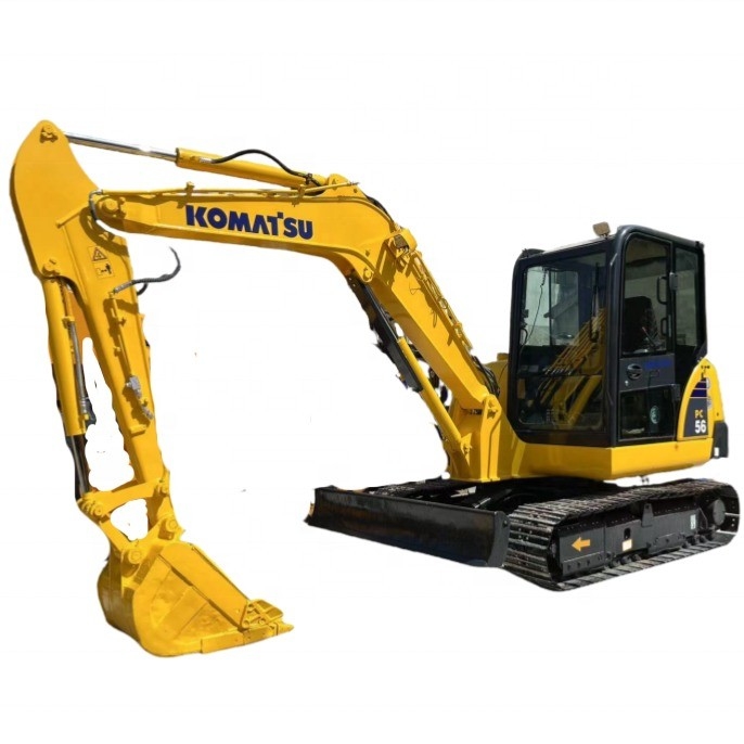 Buone condizioni Mini Escavatore Komatsu PC56 Usato Originale Giappone 5T Mini Escavatore
