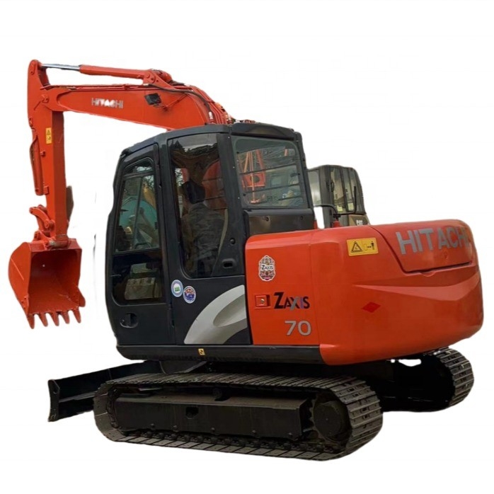 Escavatore a trascinatore usato originale giapponese Hitachi zx70 con motore EPA e design a trascinatore