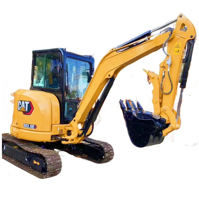 Caterpillar 303.5 Diesel Digger usato da 5,5 tonnellate con vernice originale in buone condizioni