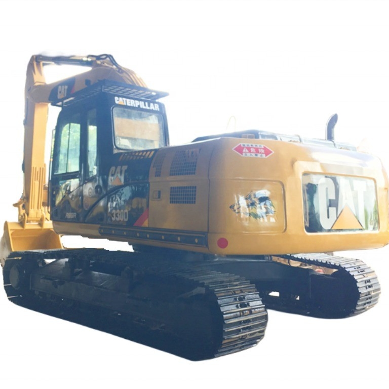 Escavatore usato giallo 20 tonnellate in buone condizioni Escavatore usato CAT 330D