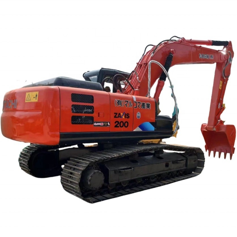 Escavatore usato Hitachi ZX200-3G Crawler con 112kW di potenza e 0-2000 ore di lavoro