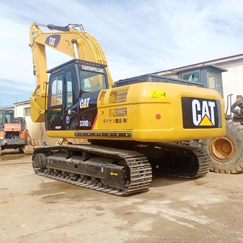 Escavatore CAT 330D2L con cilindro idraulico Liyuan e motore giapponese in buone condizioni