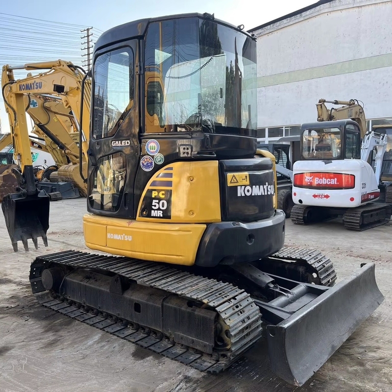 Buone condizioni Komatsu Excavator PC50 di seconda mano colore originale e tipo Crawler