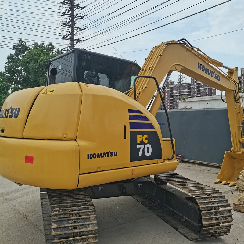 Eccellente condizione usata Komatsu PC70 escavatore 7TON Crawler escavatore a prezzi accessibili