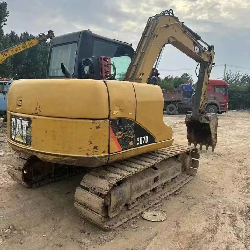 Escavatori di scarico per apparecchiature pesanti usati Cat307D dal Giappone con vernice originale