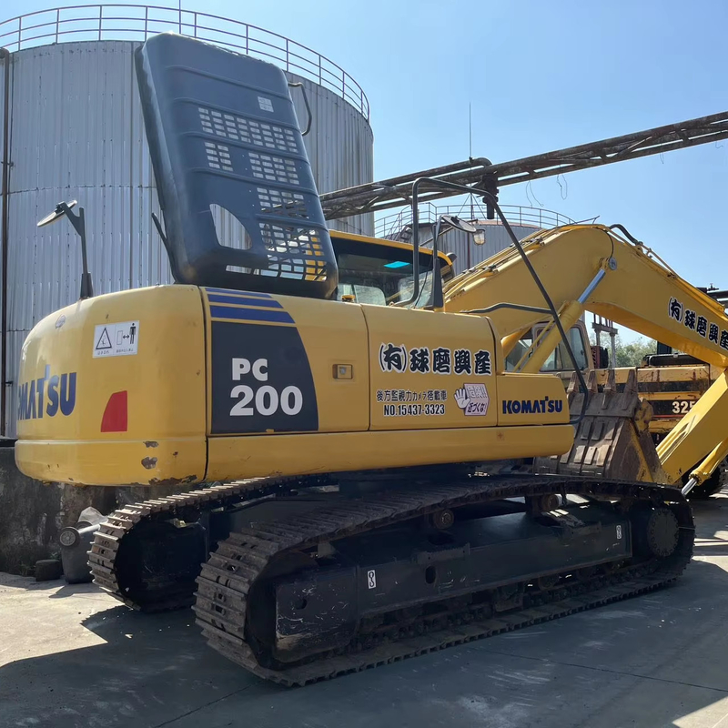 Anno 2021 Usato Komatsu PC200 escavatore 20TON Crawler escavatore con vernice originale