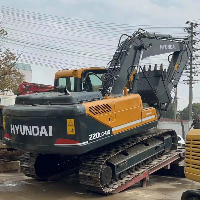 Hyundai 220LC-9s Escavatore usato con colore originale e in ottime condizioni in Corea