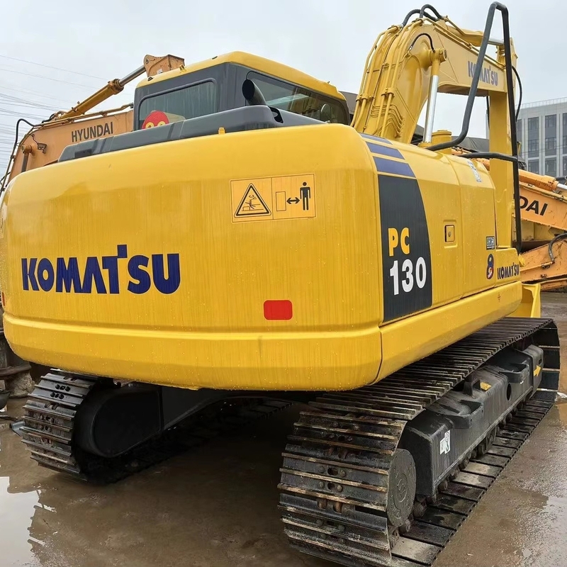 Giappone Originale Usato Komatsu PC130-7 Miniescavatore da 13 tonnellate con 0-2000 ore di lavoro