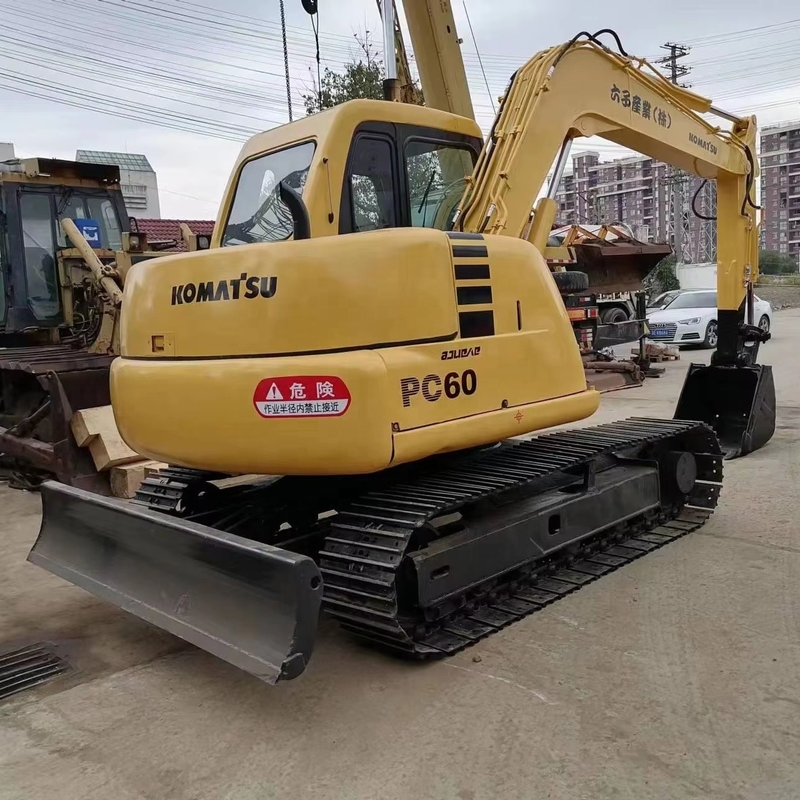 Eccellente stato usato Komatsu PC60 6ton escavatore pronto al lavoro