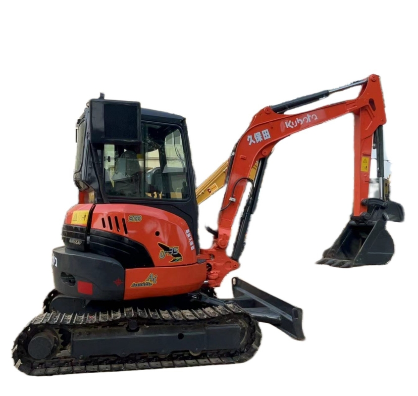 Original giapponese Kubota U35 Digger backhoe idraulica Crawler 3ton escavatore anno 2022