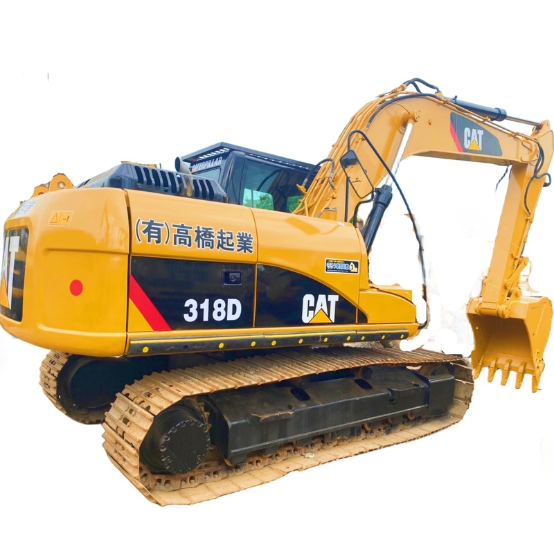 18000 KG Escavatore usato Cat 318d in buone condizioni e motore giapponese originale